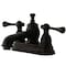 Kingston Brass KS7005BL 4" Centerset Bathroom Faucet, Oil Rubbed Bronze KS7005BL - alternate 1